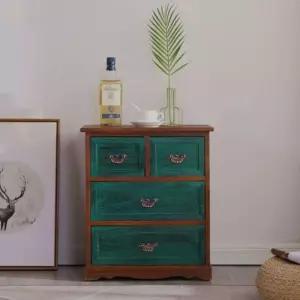 원목 서랍장 앤틱 보관함 인테리어 엔틱 거실 우드