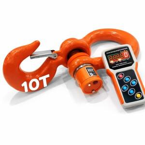10T 무선 디지털 전자형 행잉 크레인 스케일 10000kg 산업용 오버헤드 계량기