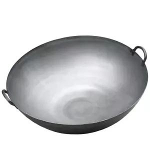 무쇠 주물팬 누룽지 초대형 가마솥 중화요리식당 후라이팬