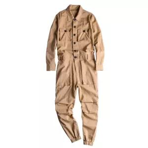 남자 점프수트 빅사이즈 정비복 남성점프수트 반팔 작업복