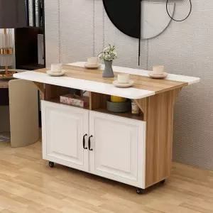 홈바 작업대 접이식 베이킹 소형 식탁 아일랜드 주방 보조 키친카운터