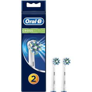 Oral-B Cross Action 전동 칫솔 교체용 2개입 리필, 브러시 헤드