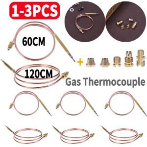 1-3PCS 5 개의 고정 부품이있는 온수 보일러 용 범용 가스 열전쌍 교체 밸브 유도 라인