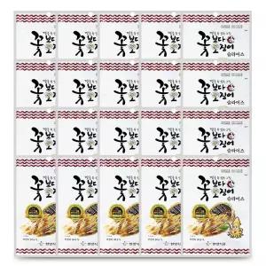 꽃보다 오징어 슬라이스 15gx20개 조미 건어포 대용량 단체 행사 술 마른 안주 노래방 간식