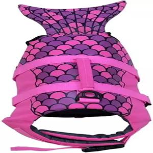 수영용 OMEM 강아지 구명조끼 수영장 플로트 조끼 S 핑크