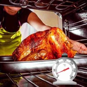 31pcs 주방 오븐 온도계 스테인레스 스틸 식품 고기 다이얼 미니 게이지 베이킹