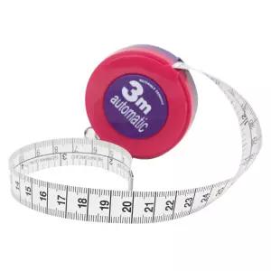 미스콜 3M/120 줄자 - 본체 및 천 재봉 원단 재단사 고정밀 방수 가죽 케이스