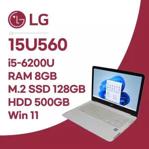 LG 15U560 / i5-6200U / RAM 8GB / M.2 SSD 128GB / HDD 500GB / WIN11