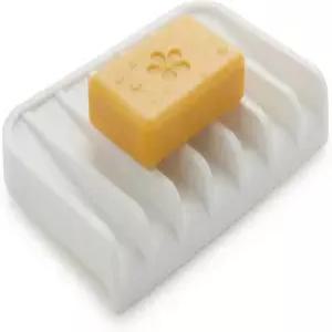 에필로그 실리콘 스펀지 홀더 셀프 배수 주방 싱크대 정리함 퀵 드라이 매트 및 카운터 프로텍터 브러시