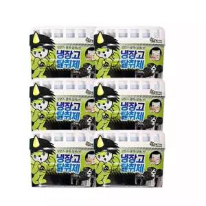 산도깨비 냉장고 탈취제 숯성분 냉장고 냄새제거 200g x6개