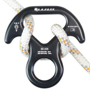 S.E.PEAK 30kN /35kN /40kN 레스큐 피규어 플레이트 리깅 장치 등반 다운힐 /알루미늄 암벽 기어 클라이밍 8 래플링 디센더 합금용 장비