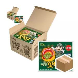 핫팩 박상병 BOX 겨울 보온 훈련 캠핑 10입x12개