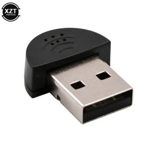 슈퍼 미니 USB 2.0 마이크 휴대용 스튜디오 음성 오디오 드라이버 무료 노트북노트북PCMSNSkype 어댑터