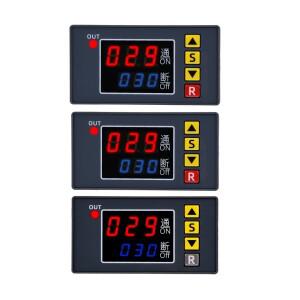 AC 110V 220V DC12V 24V 디지털 시간 지연 릴레이 LED 디스플레이 사이클 타이머 제어 스위치 모듈