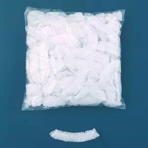 [에스에스_62]헤어캡 샤워캡 일회용 염색 머리 비닐 100개