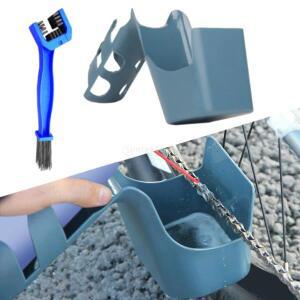 2023브러시 오일 저장 도구 다기능 오염 수집 사이클링 유지 보수 오토바이 용 자전거 체인 스크러버