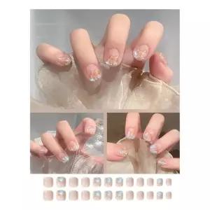 [에스에스_62]네일패치 모음 숏 웨딩네일 네일아트 24pcs