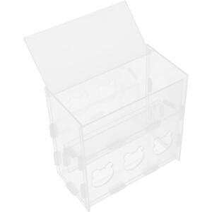 투명 아크릴 루틴 치킨 급식기 자동 급이기 다용도 앵무새 조류 가금류 상자 팜하우스