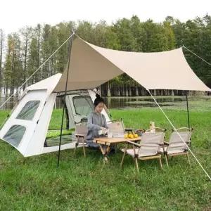 원터치텐트 설치가 편한 원터치 캐노피 텐트 가족 캠핑 피크닉
