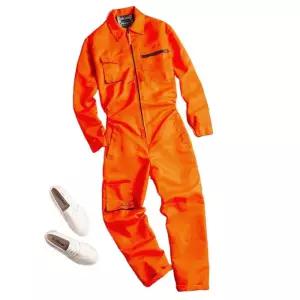 레트로 정비복 일체형 의상 공군 점프슈트 작업복