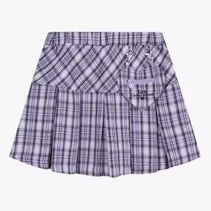 [롯데백화점]신디키즈 하트포켓체크 스커트 CIWH23F01