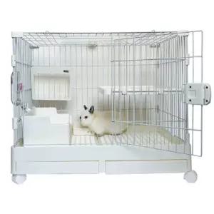 기니피그 케이지 토끼장 사육장 펜스 하우스 반려동물 우리 애완동물 은신처 조립식 펫하우스