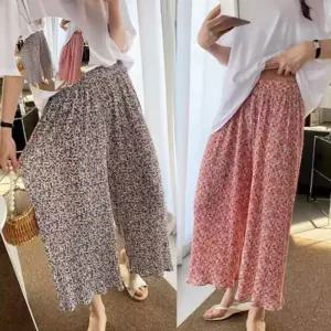 7부 은창)플라워 플리츠 밴딩 8부 썸머 바지 13종 여름