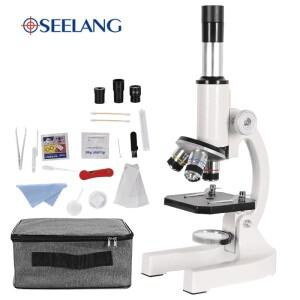 단안 학생 교육 연구실 HD 생물 현미경 LED 조명, 휴대폰 거치대 공부 휴일 선물 osl-0231, 40x-2000X