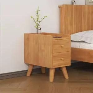 안방 사이드테이블 원목 협탁 침실 침대옆 수납형 미니 목재 보조장 서랍형