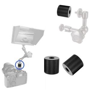 카메라 사진 변환 나사 1/4 ~ 3/8 5/8-27 인치 삼각대 볼 헤드 매직 암 마이크 브래킷 Dslr 용 어댑터 설