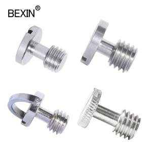 퀵릴리스 나사 카메라 3/8인치 액세서리 샷 플레이트 삼각대용 어댑터 마운트