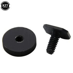 카메라 플래시 삼각대 마이크용 나사 마운트 어댑터, 암수 플레이트 1/4 인치 1 층