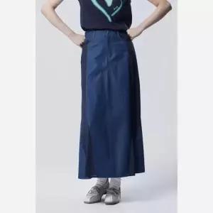 [롯데백화점]베네통 절개 라인 데님 스커트_BASK93631