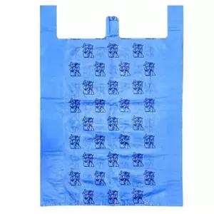 (대형 65 x 95cm 10매) 손잡이 이불 봉투/마트/비닐/봉지/포장/쇼핑/일회용/분리/수거/1회용/애호박/쓰레기