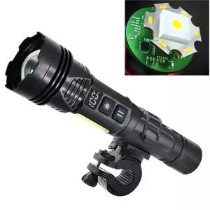 자전거등 LED COB 충전식 야외 멀티 랜턴 전조등 안전등 라이트등 후레쉬 손전등 조명등