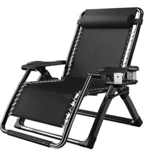 비치 리클라이너의자 접이식 선베드 썬배드 테라스 침대 펜션 캠핑 야외용 라운지체어