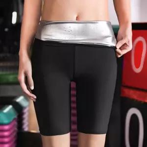 여성 트레이닝 땀복레깅스 팬츠 3부 5부 반바지 땀복 tEs8+9Eqd