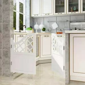 공간분리 도어 맞춤형 주방 하프 간이중문 여닫이 가벽 파티션 스타일 스크린