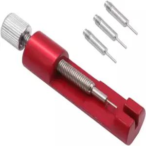 시계 제조기 링크 제거 키트 스마트워치 팔찌 스트랩 조정 수리를 위한 도구 밴드 체인 핀 제거기