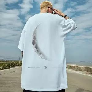 남성 패션 프린팅 오버핏 반팔티 IS-TS61