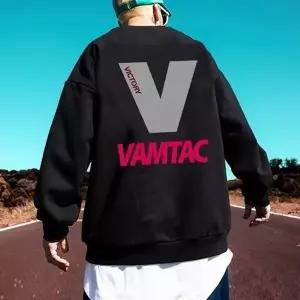 캐주얼 데일리 레터링 프린팅 맨투맨 티셔츠 IS-TS81