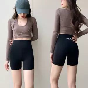 요가 러닝 헬스 3부 숏 레깅스 바이커 쇼츠 팬츠 iCm8+5lvV