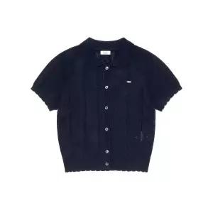 매장정품 리 LEE 우먼 스카시 카라 가디건 네이비 LE2602CD63NA 656060