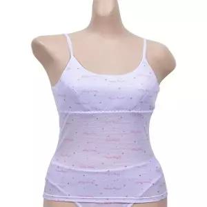 프린토리 러브스토리 하트 물결패턴 주니어 끈 브라런닝 SW2201-0268