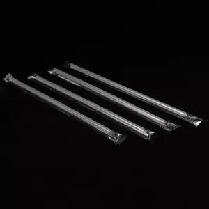 음료빨대 개별포장 일자 투명 7/21 스트로우 10000개