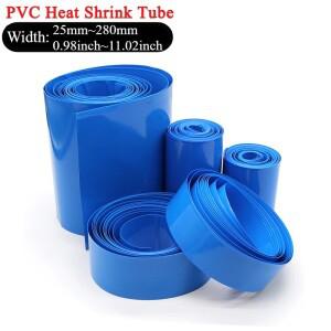 3M PVC 열 수축 튜브 18650 Lipo 배터리 팩 폭 25mm ~ 절연 보호 필름 랩 리튬 케이스 슬리브