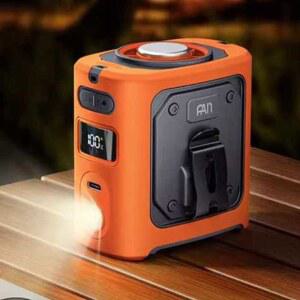 허리 선풍기 등산 캠핑 보조배터리 힙색 손풍기 미니선풍기 Glim 운동 쿨러 이중선풍기