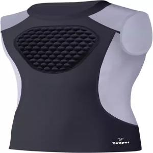 야구 축구 라크로스 및 골키퍼를 위한 유퍼 성인 패딩 가슴 보호 셔츠 하트 가드/스턴 프로텍션