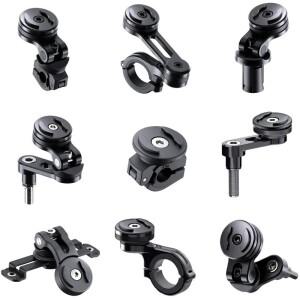 휴대폰 거치대 트리플 포크 마운트 클러치 지원 오토바이 스탠드 미러 내비게이션 핸들바 브래킷