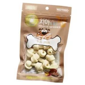 (올핀)국내산 강아지껌 우유 80gX10개 치아보호 및 충치예방